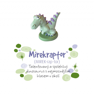 Dino pokladnička - Mirekraptor ALBI ALBI