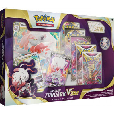 Pokémon TCG: Hisuian Zoroark VStar Premium Collection Asmodée-Blackfire Asmodée-Blackfire