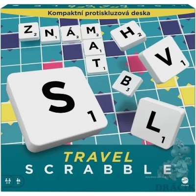 Scrabble cestovní - česká verze Mattel Mattel