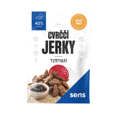 Cvrččí Jerky - Teriyaki 25 g Sens Sens